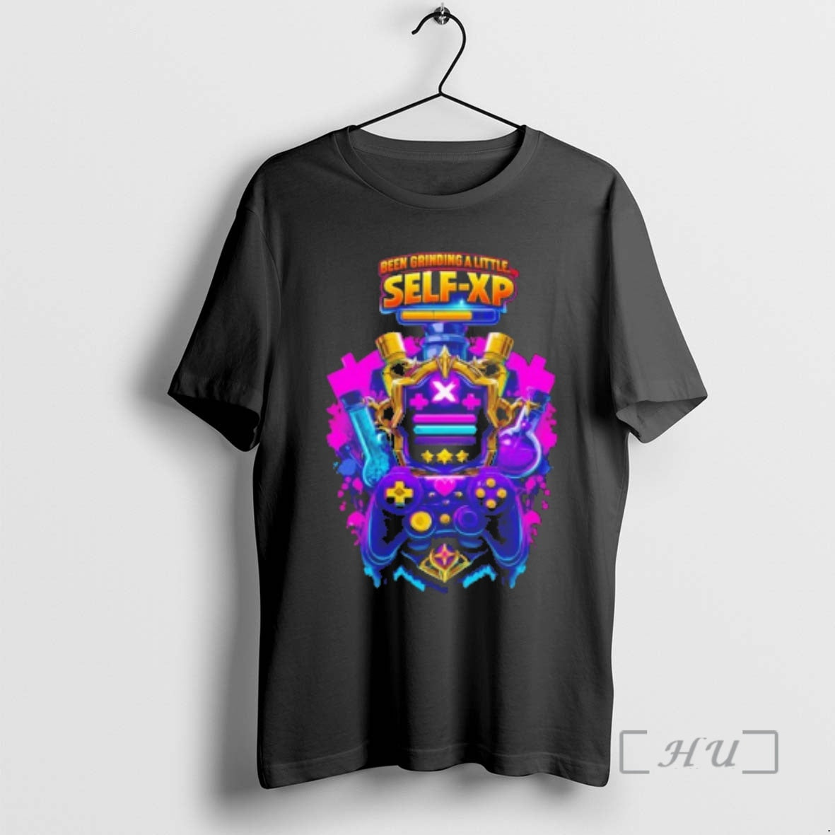 Officials Self Xp Neon Arcade Level Up T-Shirts, Hoodie, Sweatshirt | AU01DripNestTees.com