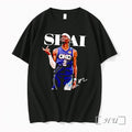 Officials Shai Gilgeous Alexander Okc Thunder Number 2 Basketball Signature Black Premium T Shirts Sweater
