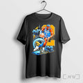 Officials Shai Gilgeous Alexander Oklahoma City Thunder Nba Mvp Number 2 Retro Premium T Shirts