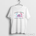 Officials Shaky Knees Festival Rabbits Lineup 2025 T Shirt