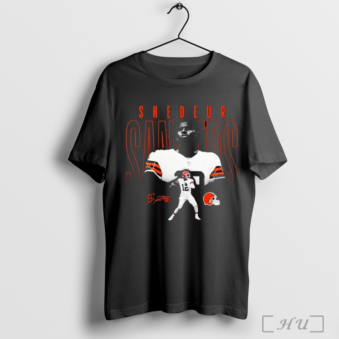 Officials Shedeur Sanders Cleveland Browns Humble Shadow Player Graphic T Shirt