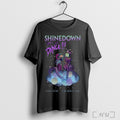 Officials Shinedown Dance Kid Dance 08 28 2025 Fort Worth Texas T Shirt