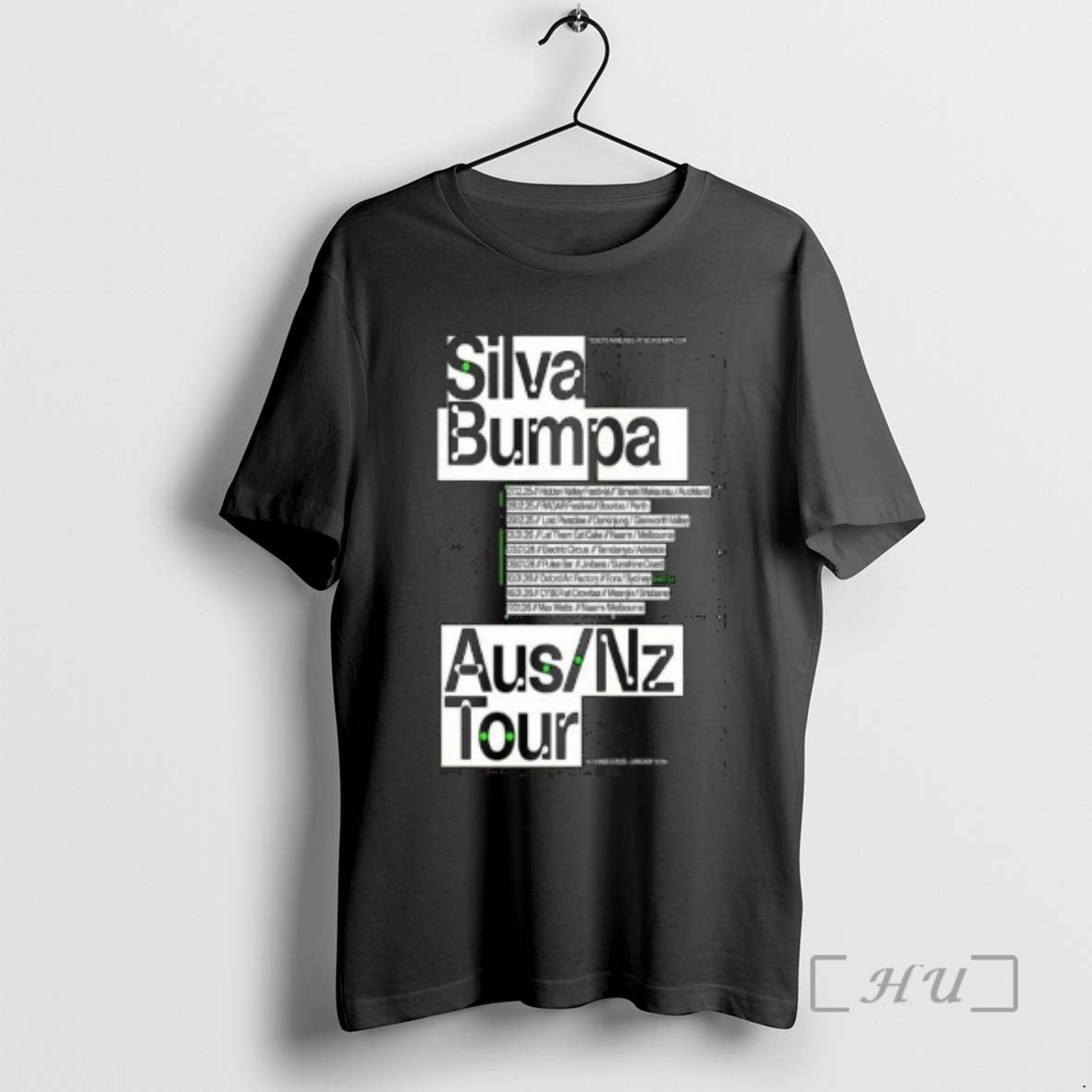 Officials Silva Bumpa Australia New Zealand Tour 2026 Circle Black T-Shirts, Hoodie, Sweatshirt | AU01DripNestTees.com