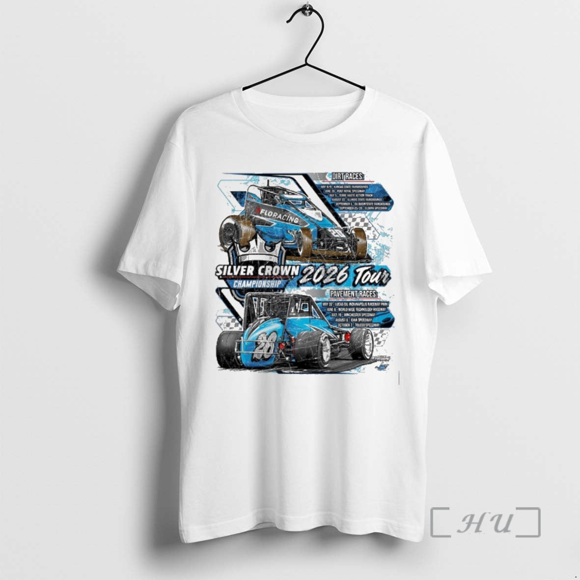 Officials Silver Crown Championship 2026 Tour Dirt Races Pavement Races Usac Premium T Shirts Sweater Hoodie, Sweatshirt