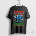 Officials Six Seven Christmas 67 Meme Funny Brainrot Circle Black T-Shirts, Hoodie, Sweatshirt | AU01DripNestTees.com