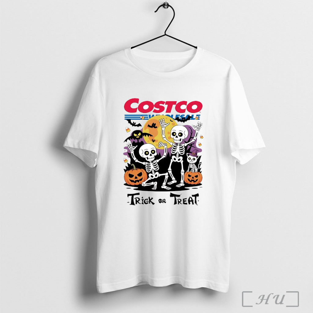 Officials Skeleton Costco Trick Or Treat Halloween T Shirt