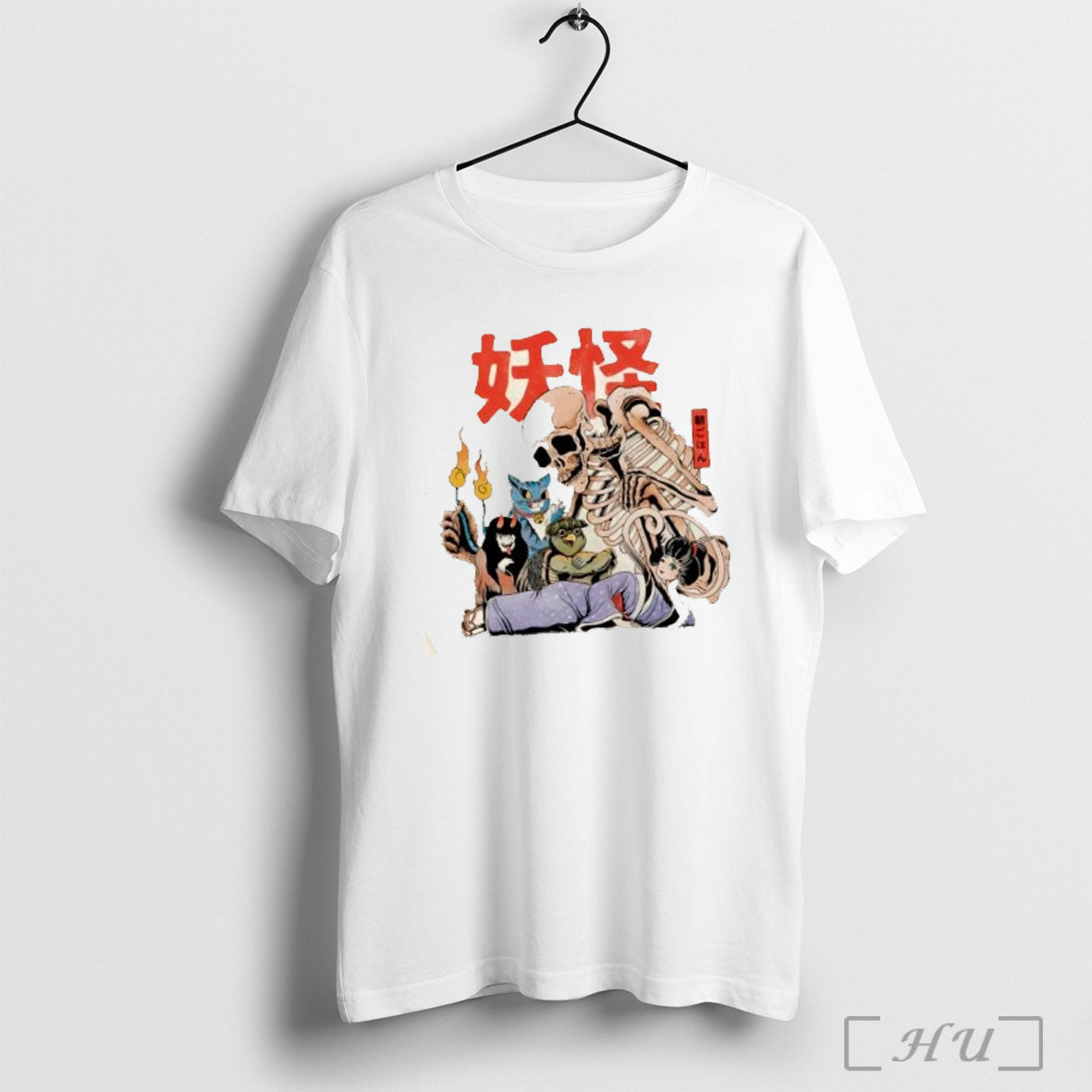 Officials Skeleton Yokai Club T Shirt