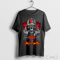 Officials Skeleton With Sign Of The Horns Cleveland Browns Shirt Hoodie Sweater Longsleeve And