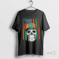 Officials Skull Wearing A Cap Florida Gators Us Flag T-Shirts, Hoodie, Sweatshirt | AU01DripNestTees.com