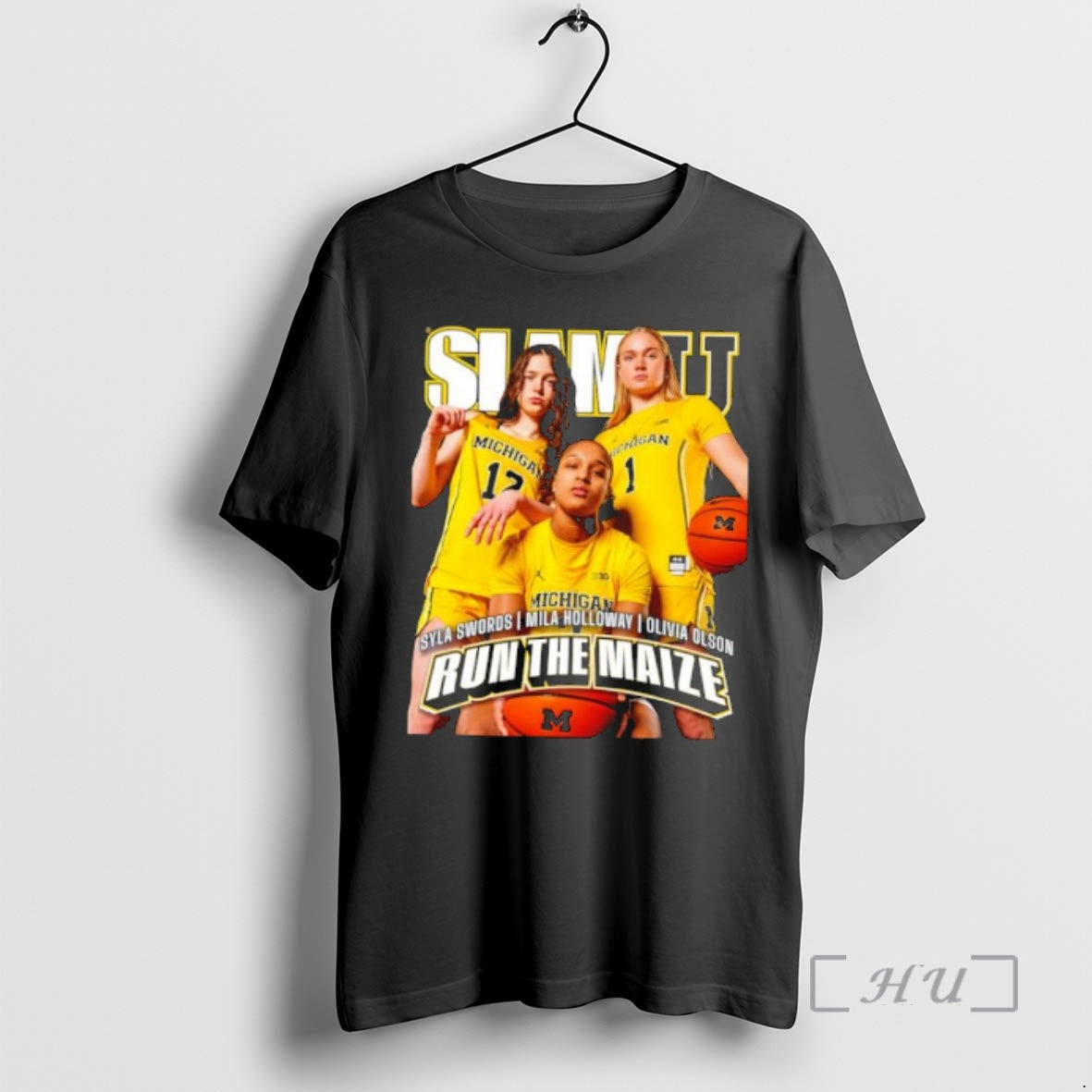 Officials Slam Michigan Syla Swords Mila Holloway Olivia Olson Run The Maize Premium T Shirts Hoodie, Sweatshirt