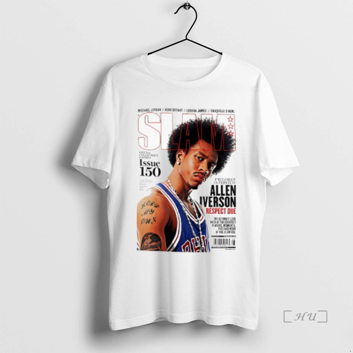 Officials Slam Philadelphia 76ers Allen Iverson Respect Due Issue 150 T-Shirts, Hoodie, Sweatshirt | AU01DripNestTees.com