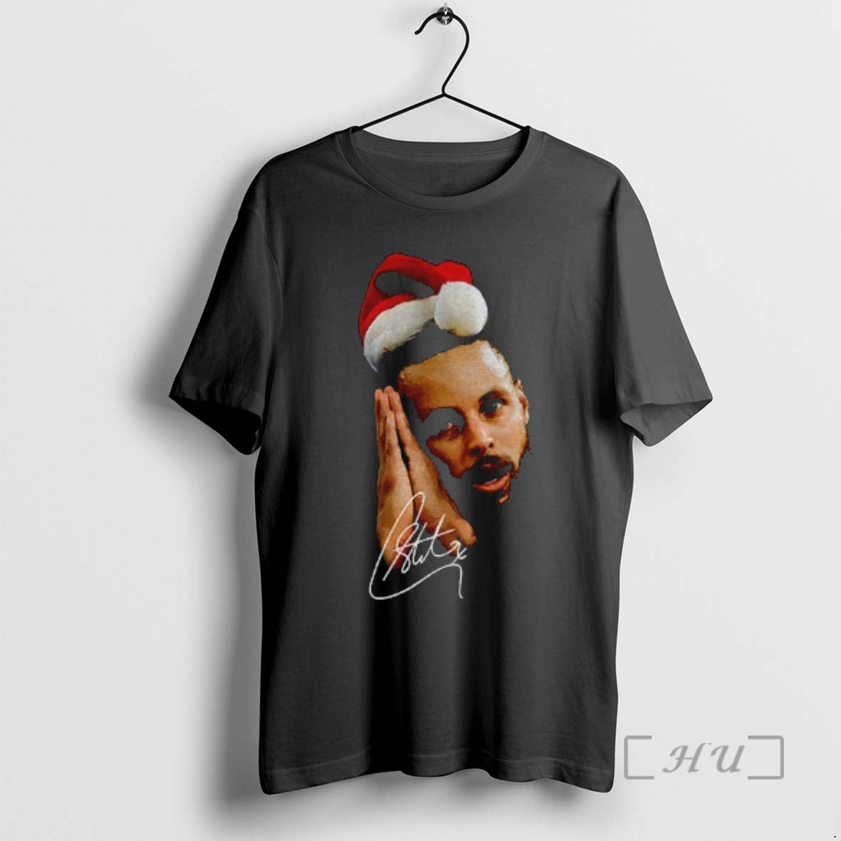 Officials Sleeping Santa Hat Steph Curry Night Night Signature T-Shirts, Hoodie, Sweatshirt | AU01DripNestTees.com