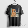 Officials Smoking Golden Retriever Funny Dog Meme T-Shirts, Hoodie, Sweatshirt | AU01DripNestTees.com