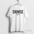 Officials Snimse Human Seeear T-Shirts, Hoodie, Sweatshirt | AU01DripNestTees.com