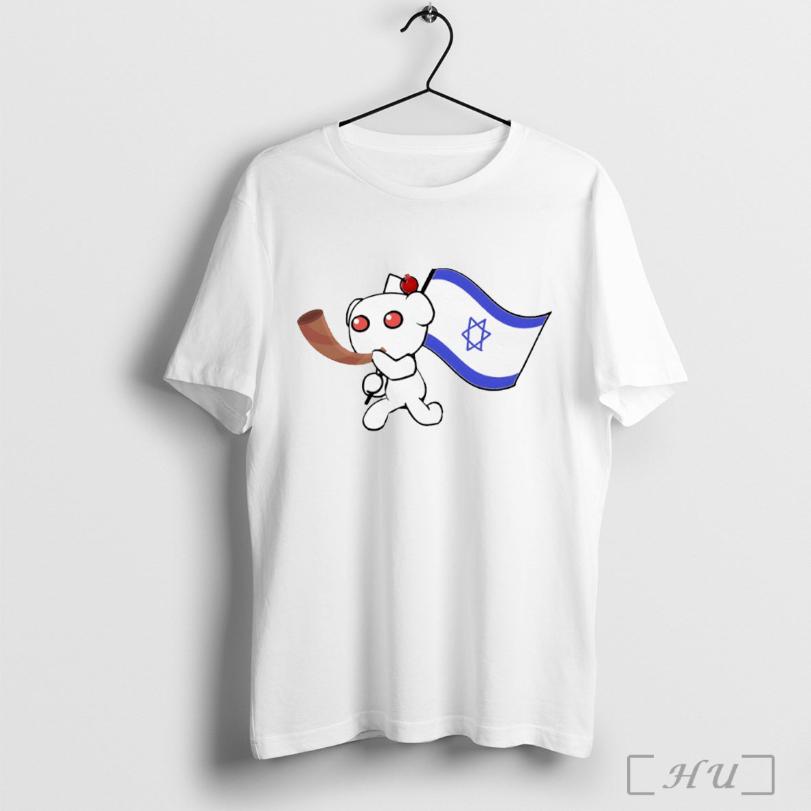 Officials Snoo The Mascot Of Reddit Israel Flag T Shirt