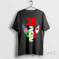 Officials Soccer Cup 26 North American Soccer Tournament 2026 Flags T-Shirts, Hoodie, Sweatshirt | AU01DripNestTees.com