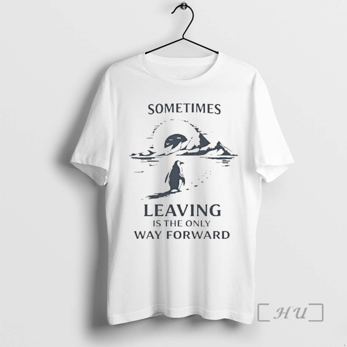 Officials Sometimes Leaving Is The Only Forward Nihilist Penguin T-Shirts, Hoodie, Sweatshirt | AU01DripNestTees.com