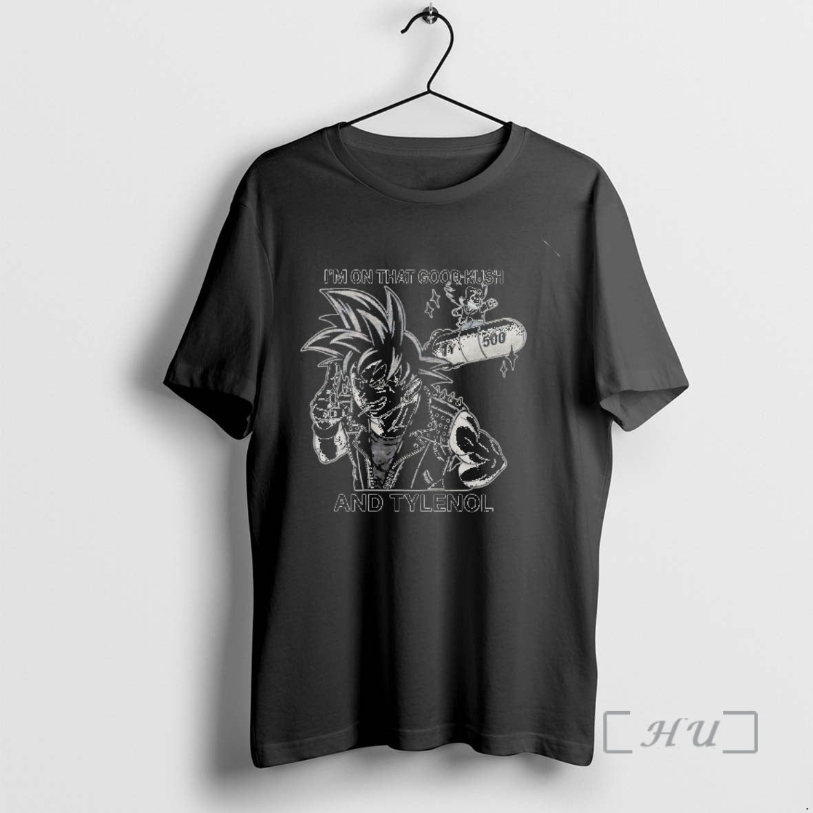 Officials Son Goku And Im On That Good Kush And Tylenol Premium T Shirts Sweater Hoodie, Sweatshirt | AU01DripNestTees.com