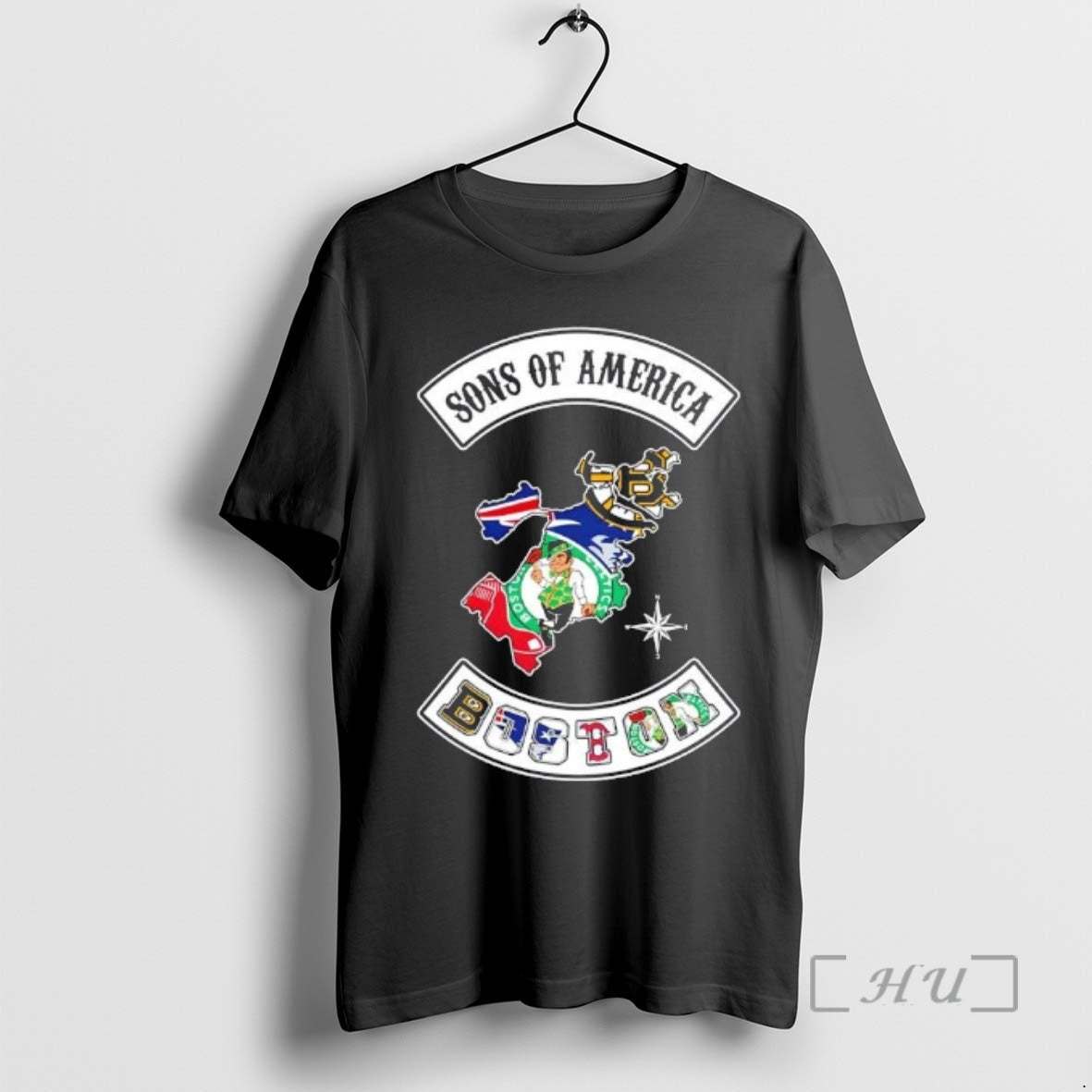 Officials Son Of America Boston Map Sports Logos Combine T-Shirts, Hoodie, Sweatshirt | AU01DripNestTees.com