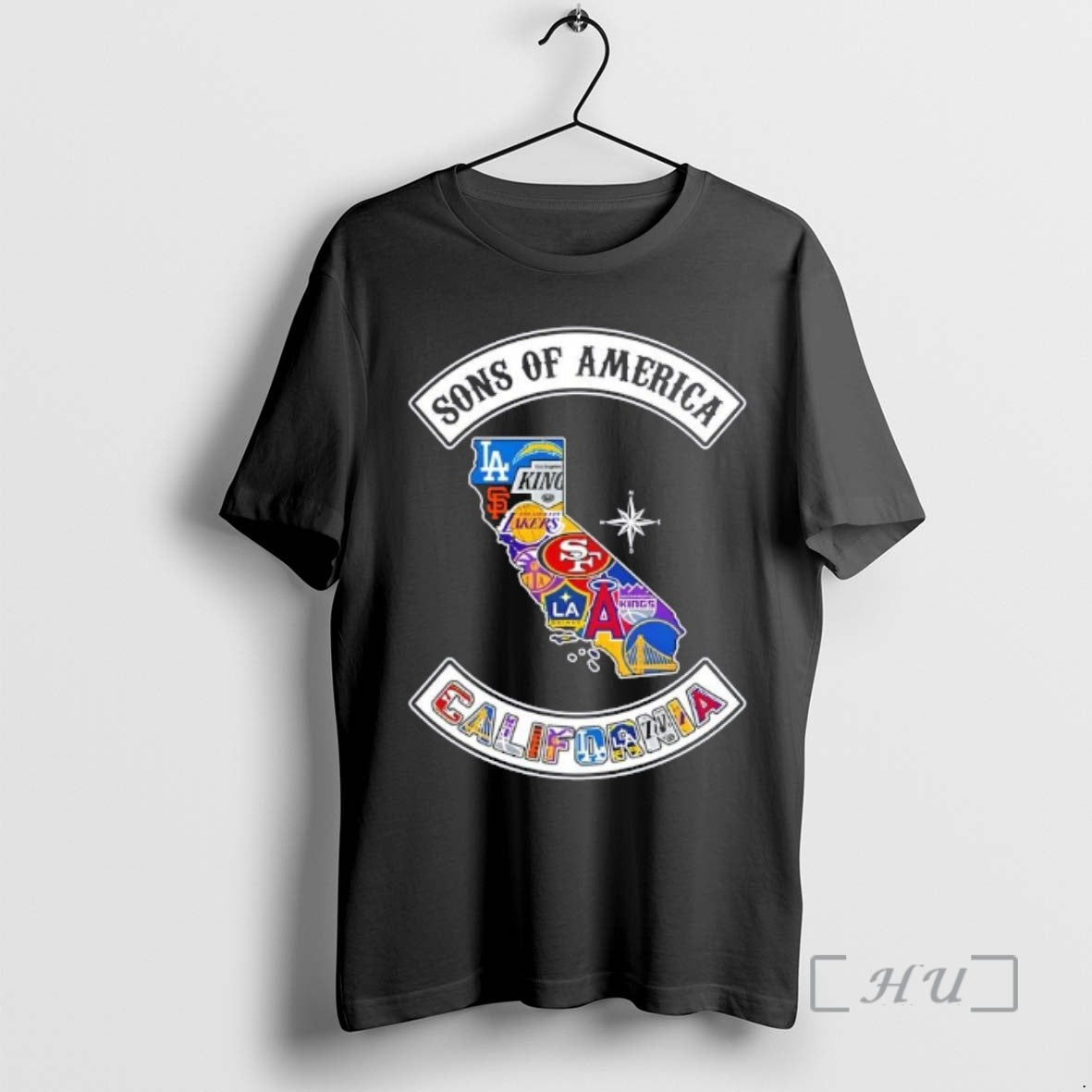 Officials Son Of America California Map Sports Logos Combine T-Shirts, Hoodie, Sweatshirt | AU01DripNestTees.com
