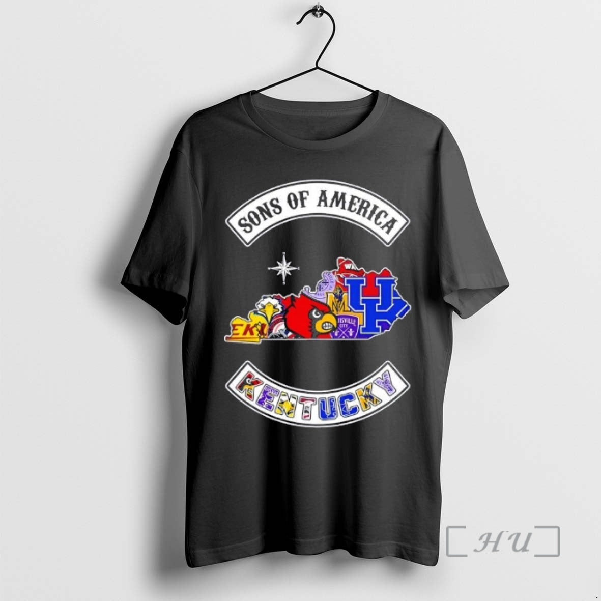 Officials Son Of America Kentucky Map Sports Logos Combine T-Shirts, Hoodie, Sweatshirt | AU01DripNestTees.com