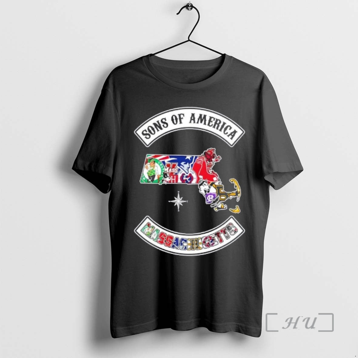 Officials Son Of America Massachusetts Map Sports Logos Combine T-Shirts, Hoodie, Sweatshirt | AU01DripNestTees.com