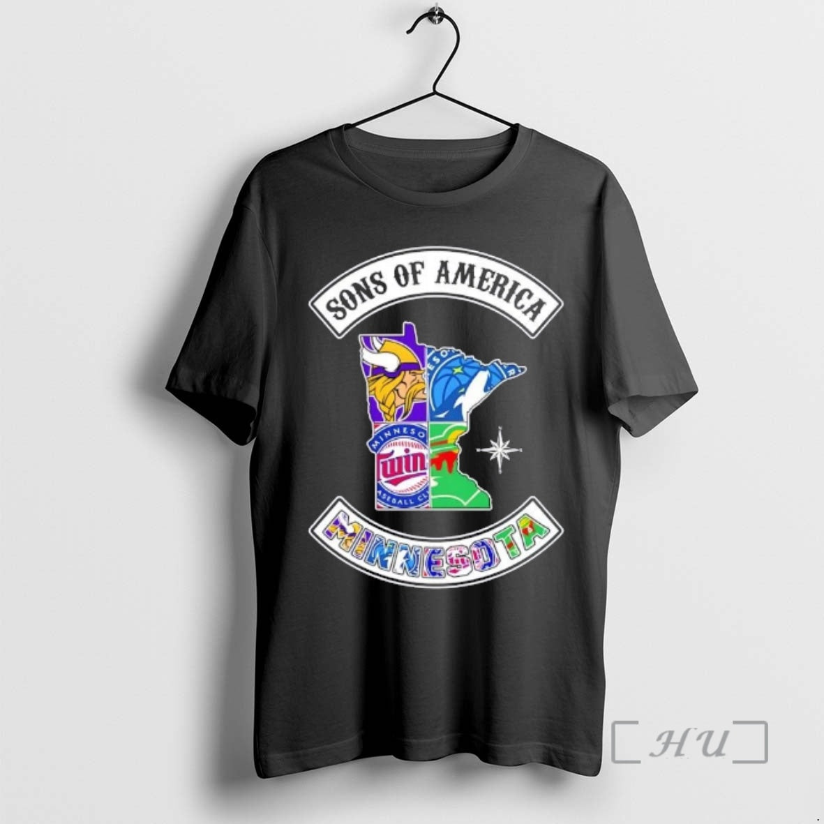 Officials Son Of America Minnesota Map Sports Logos Combine T-Shirts, Hoodie, Sweatshirt | AU01DripNestTees.com