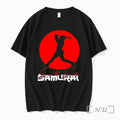 Officials South Side Samurai Baseball Player Silhouette