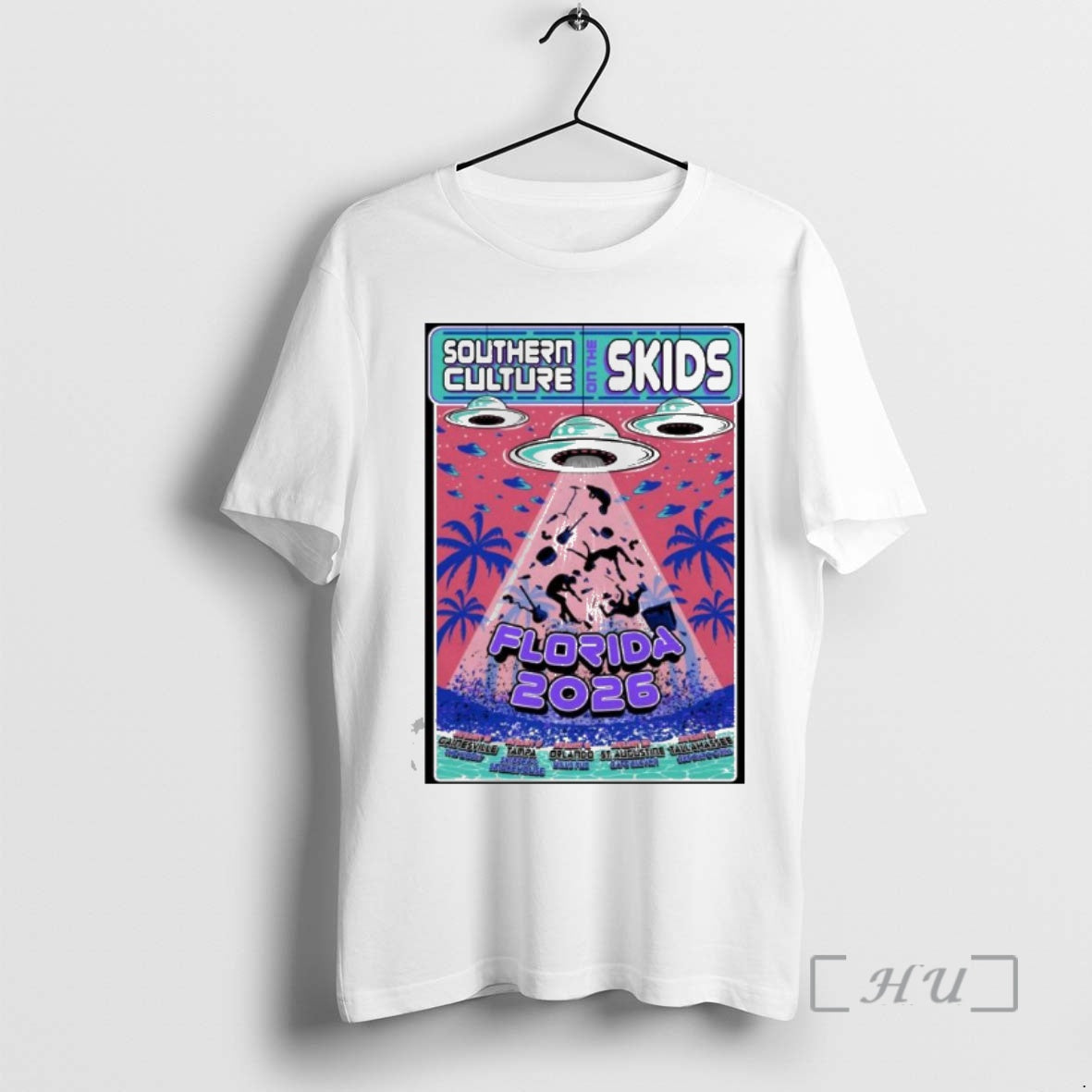 Officials Southern Culture On The Skids Florida 2026 Tour T-Shirts, Hoodie, Sweatshirt | AU01DripNestTees.com