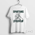 Officials Spartans Born In Detroit Circle White T-Shirts, Hoodie, Sweatshirt | AU01DripNestTees.com