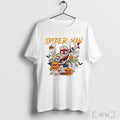 Officials Spiderman Mummy Pumpkin Halloween T Shirt