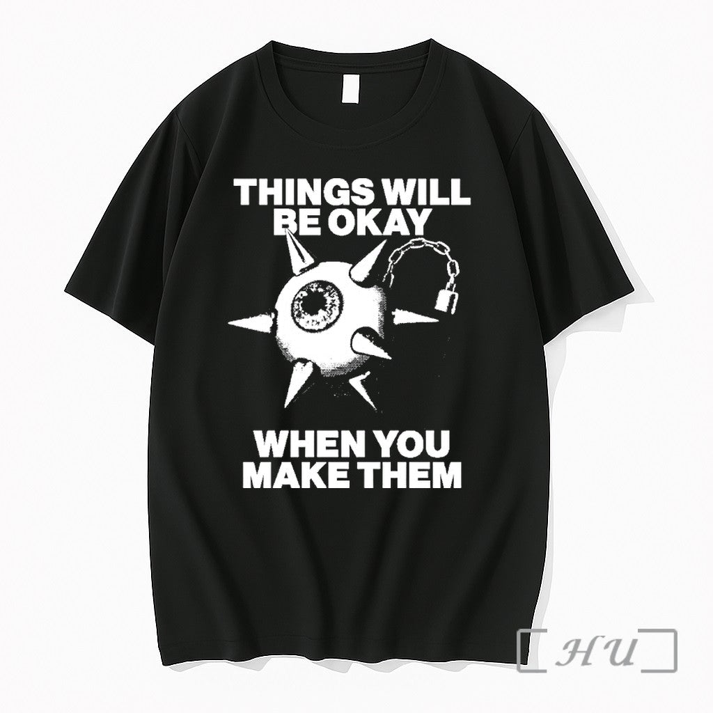 Officials Spiked Mace Things Will Re Okay When You Make Them Premium T Shirts Sweater