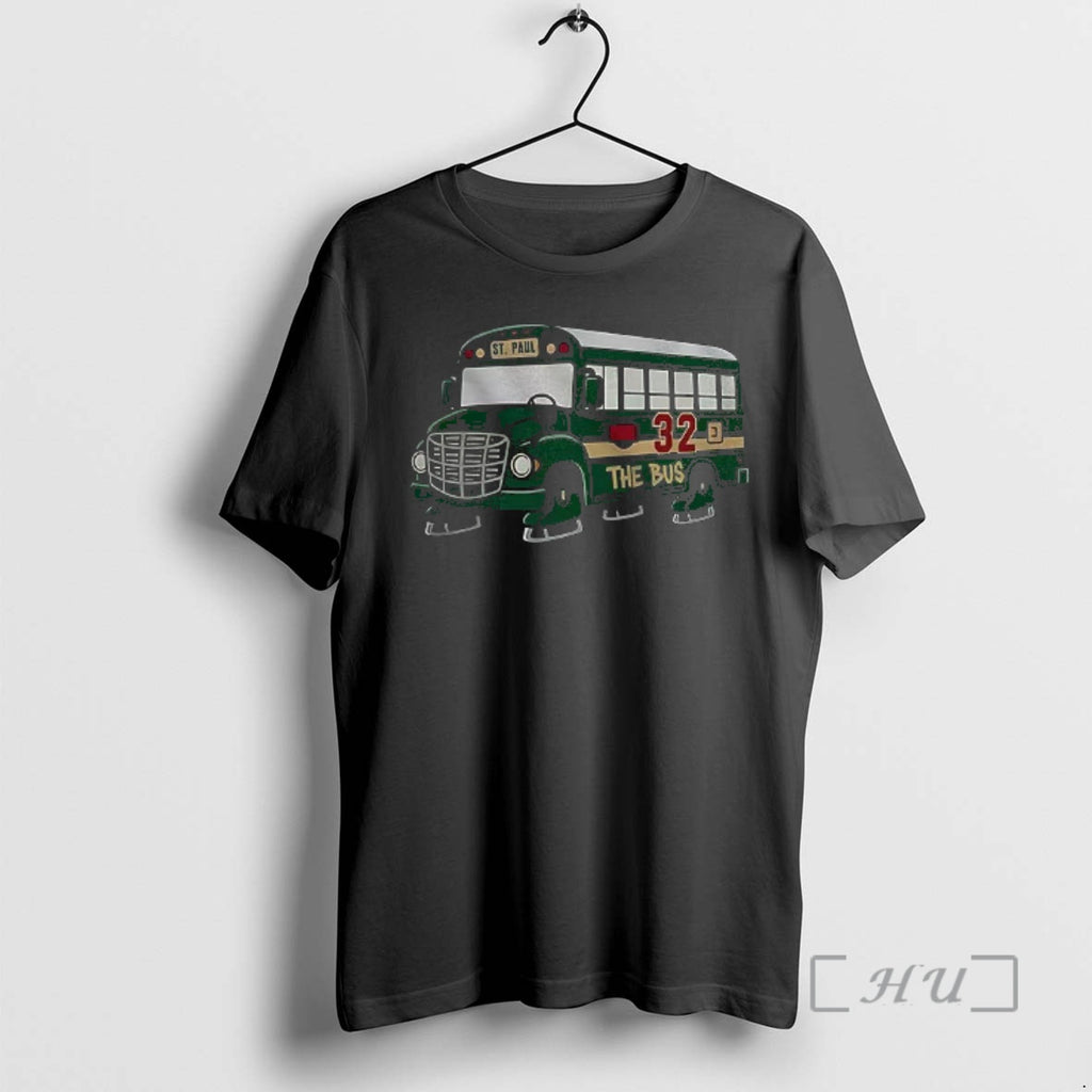 Officials St Paul Gus Bus 32 Minnesota Wild Nhl T-Shirts, Hoodie, Sweatshirt | AU01DripNestTees.com