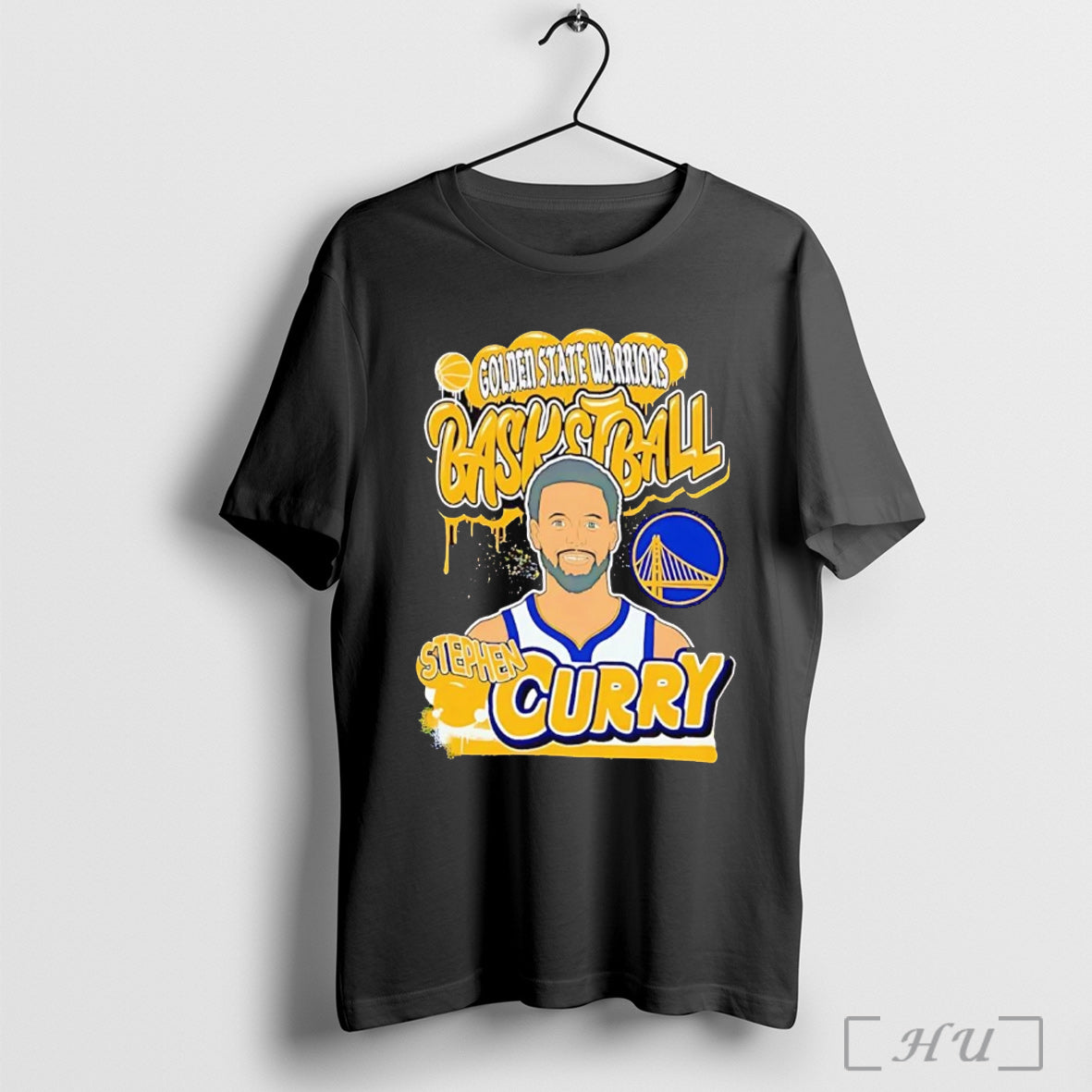 Officials Stephen Curry Graffiti Golden State Warriors T Shirt