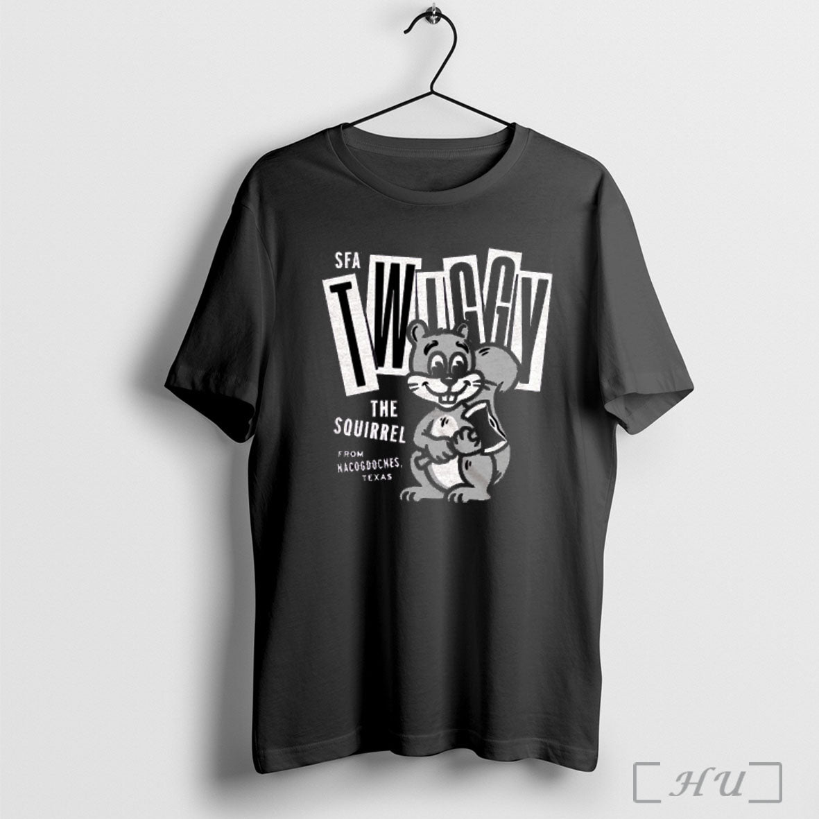 Officials Stephen F Austin Twiggy The Campus Squirrel From Nacogdoches Texas T Shirt