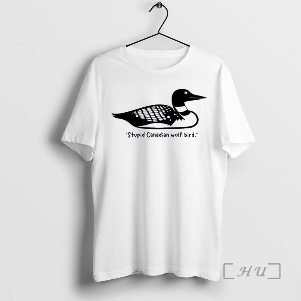 Officials Stupid Canadian Wolf Bird Funny T-Shirts, Hoodie, Sweatshirt | AU01DripNestTees.com