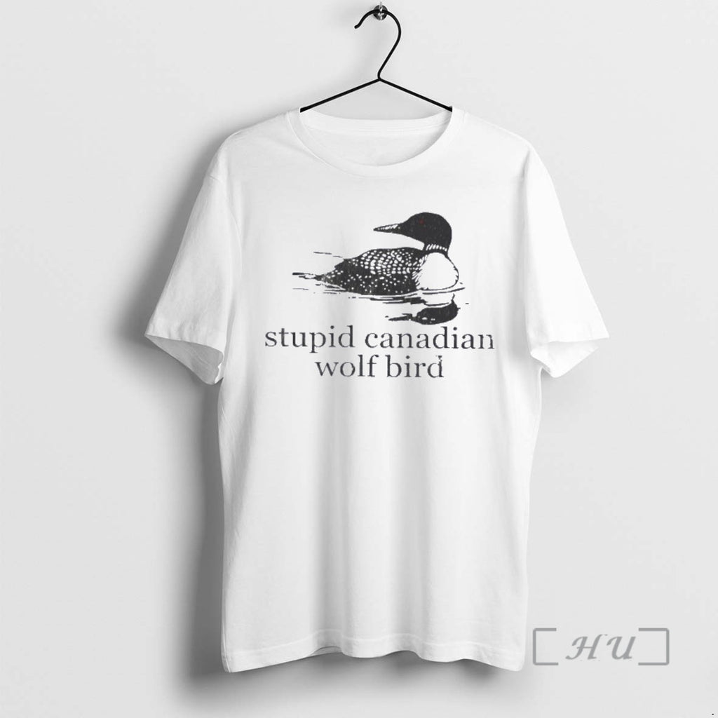 Officials Stupid Canadian Wolf Bird Hockey Romance Lgbt T-Shirts, Hoodie, Sweatshirt | AU01DripNestTees.com