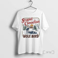 Officials Stupid Canadian Wolf Bird Heated Rivalry Hockey Romance Woman T-Shirts, Hoodie, Sweatshirt | AU01DripNestTees.com