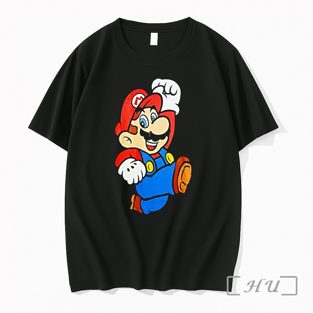 Officials Super Mario Bros Nintendo Classic Jump Action Adventure 2026 Black Premium T Shirts Sweater