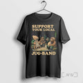 Officials Support Your Local Jug Band Graphic Music Musician T-Shirts, Hoodie, Sweatshirt | AU01DripNestTees.com