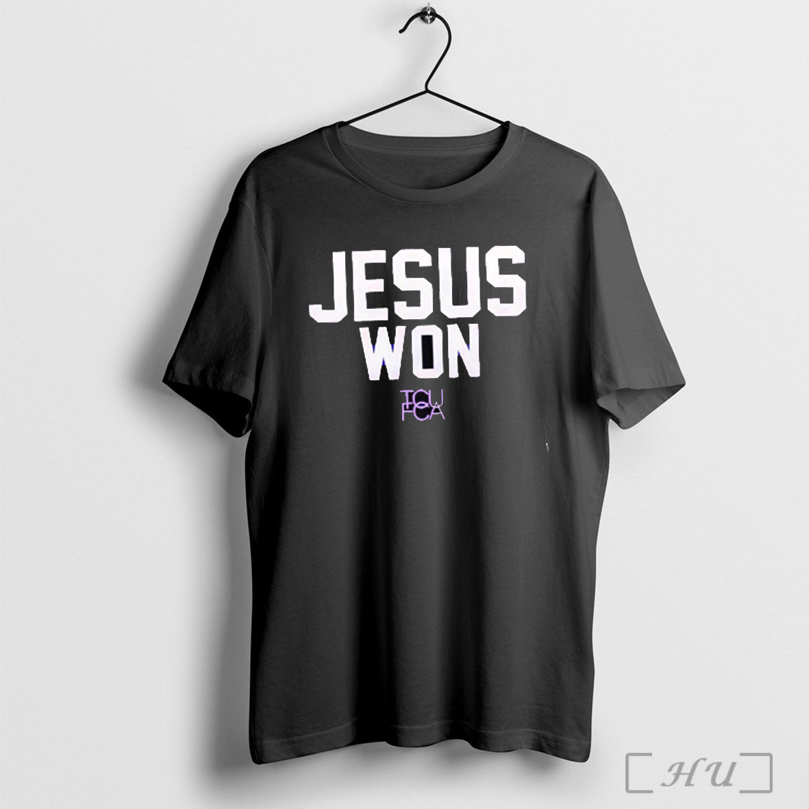 Officials Tcu Horned Frogs Football Jesus Won 2025 T Shirt