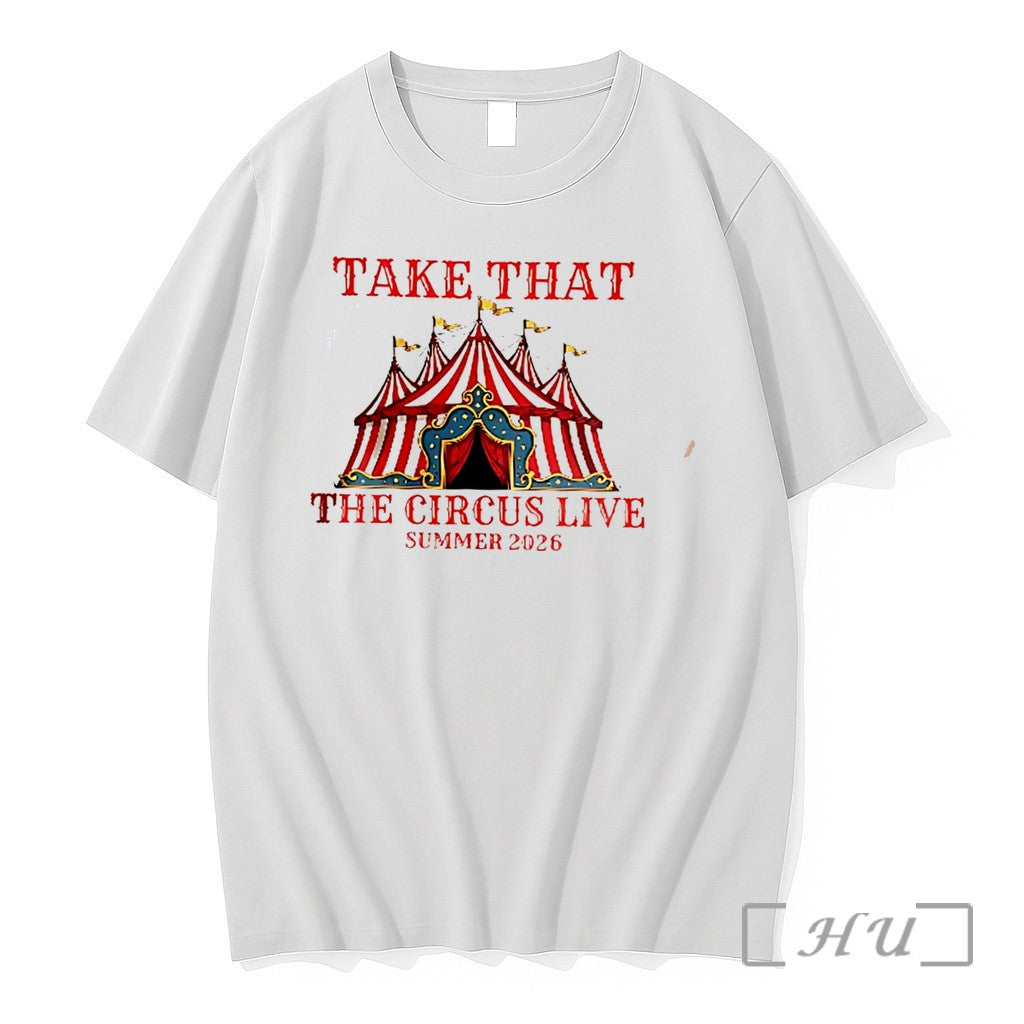 Officials Take That Circus Live Summer 2026 Tour Tee