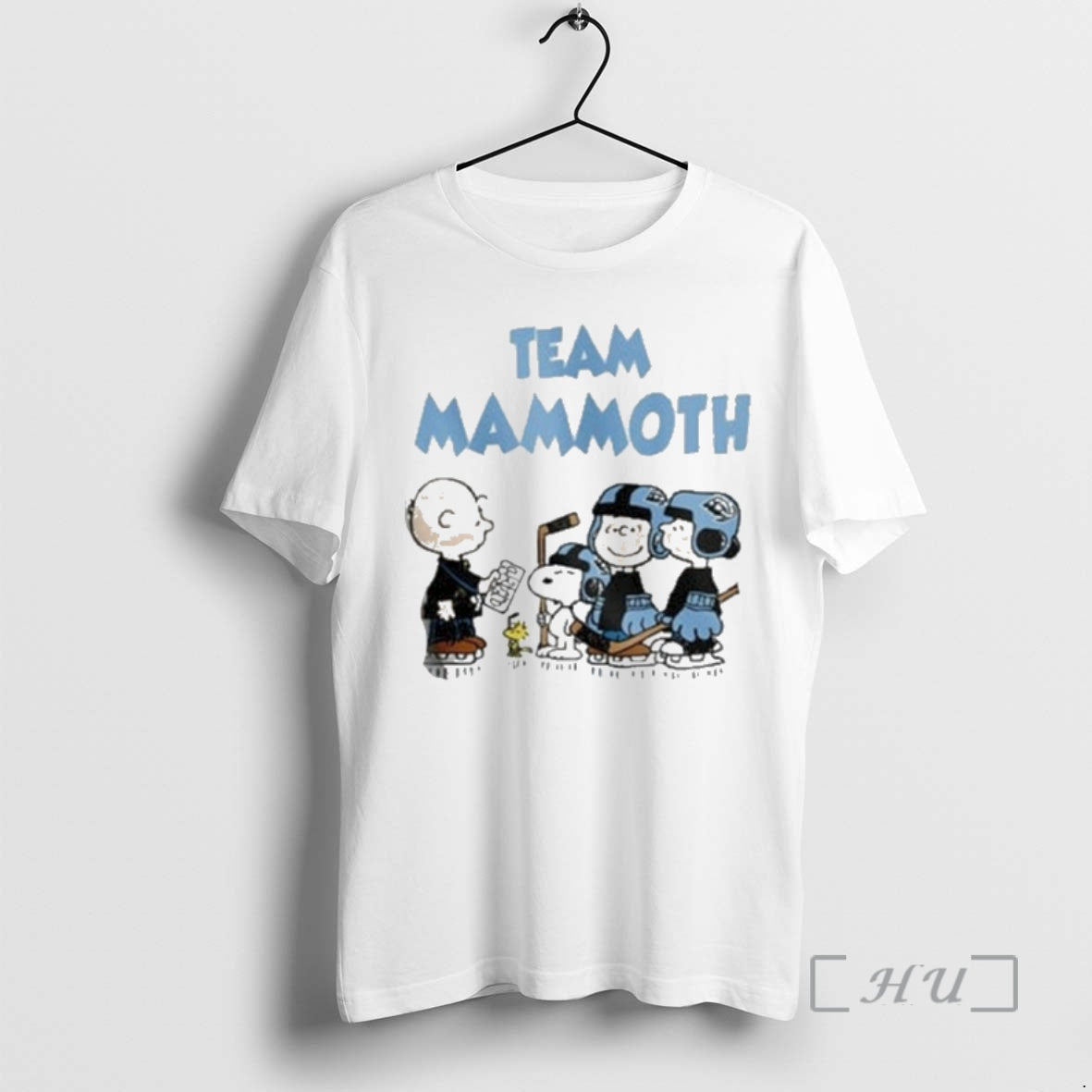 Officials Team Utah Mammoth Peanuts Hockey T-Shirts, Hoodie, Sweatshirt | AU01DripNestTees.com