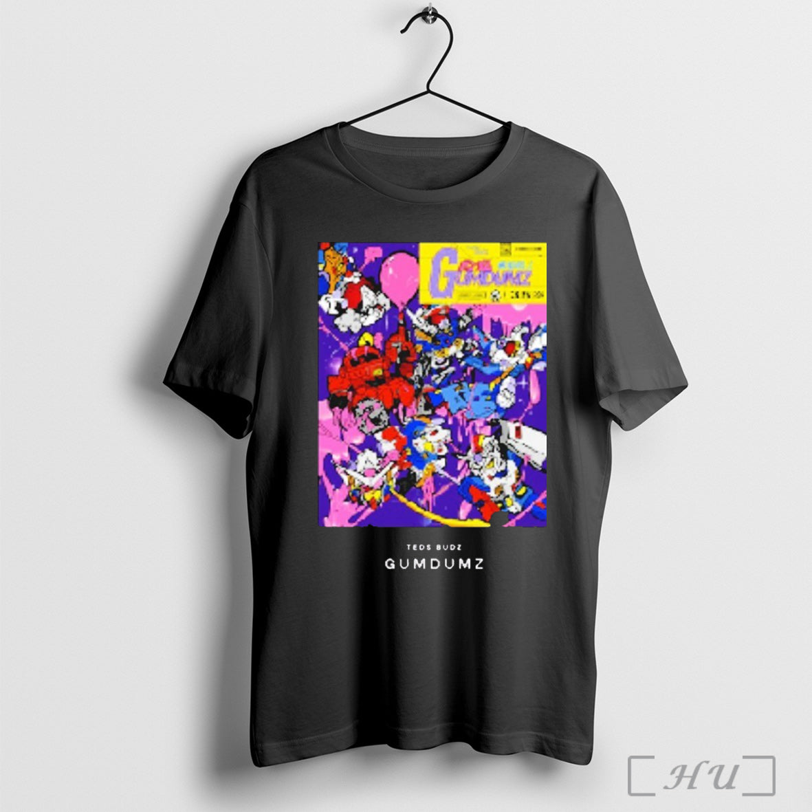 Officials Teds Budz Goods Gumdumz Pixel T Shirt