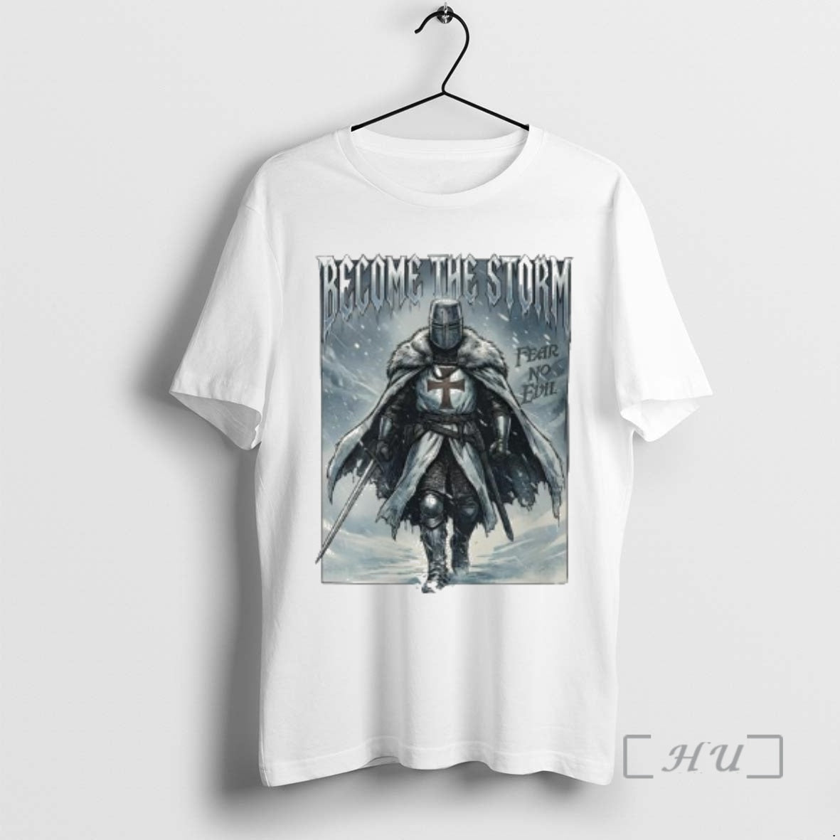 Officials Templar Become The Storm Fear No Evil T-Shirts, Hoodie, Sweatshirt | AU01DripNestTees.com