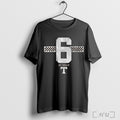 Officials Tennessee Volunteers Football Ncaa Joey Aguilar 6 Stripe T Shirt