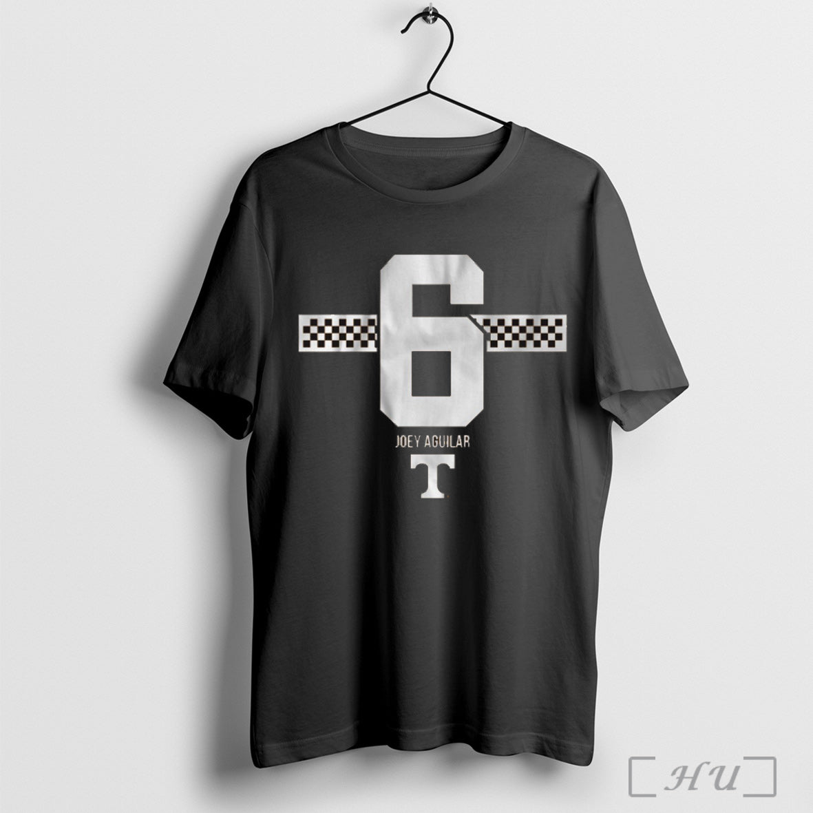 Officials Tennessee Volunteers Football Ncaa Joey Aguilar 6 Stripe T Shirt