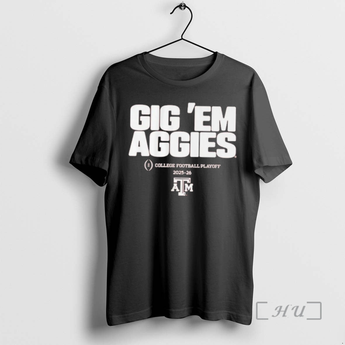 Officials Texas Am Aggies 2025 Cfb Playoff Slogan Gig Em Aggies Premium T Shirts Sweater Hoodie, Sweatshirt