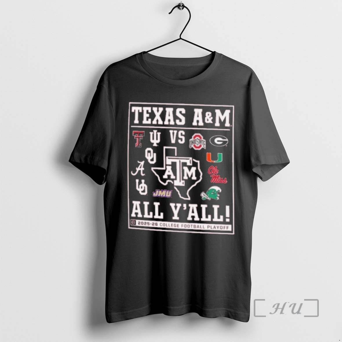 Officials Texas Am Aggies Cfp Tamu Vs All Yall T-Shirts, Hoodie, Sweatshirt | AU01DripNestTees.com