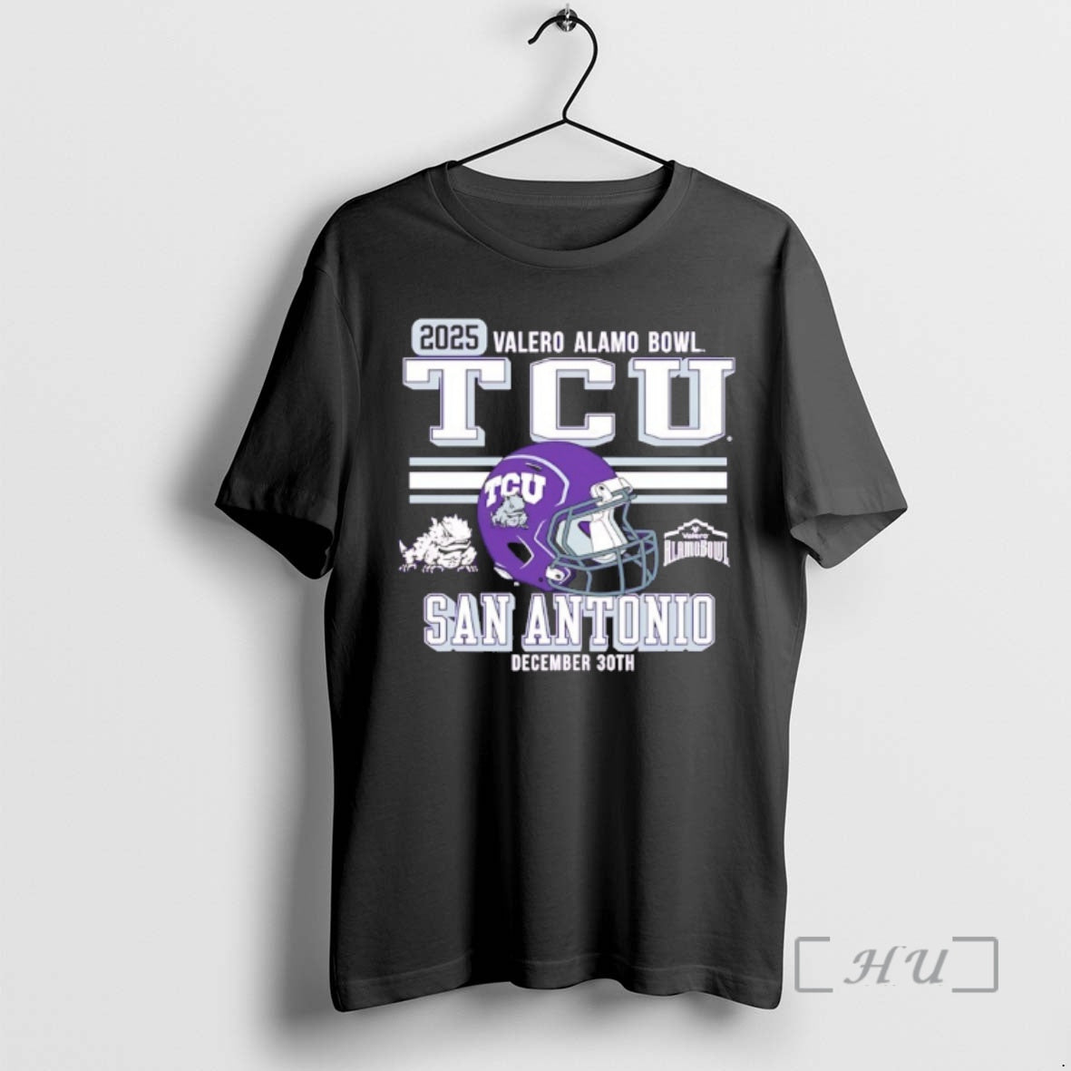 Officials Texas Christian Horned Frogs Football 2025 Alamo Bowl Bound T-Shirts, Hoodie, Sweatshirt | AU01DripNestTees.com